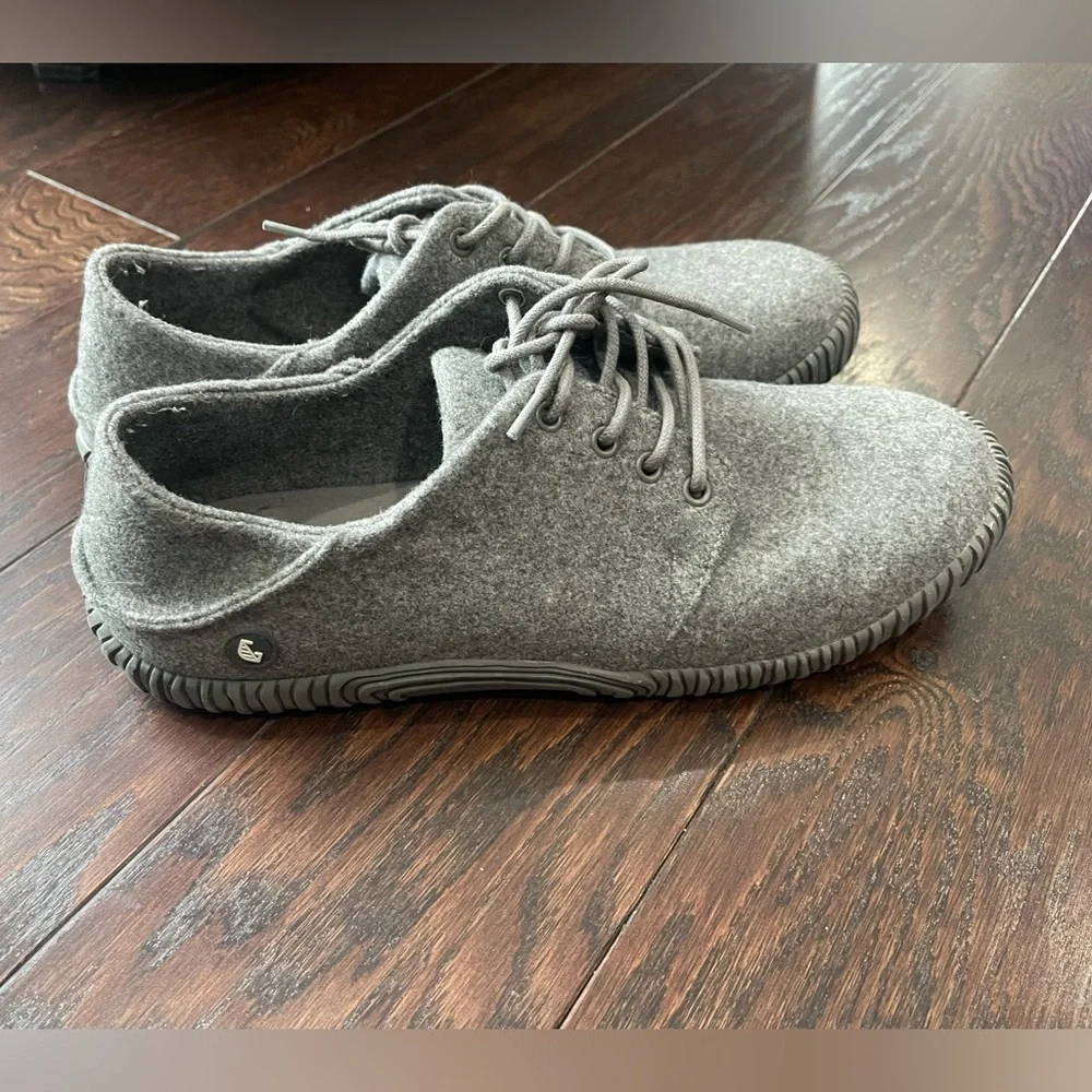 Hybrid Green Label Men Dune Low Top Wool Gray Sneaker Size 12
